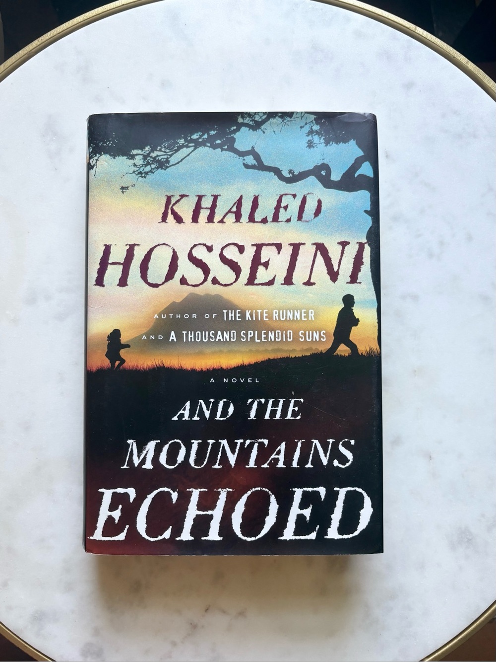 And the Mountains Echoed by Khaled Hosseini Hardcover Book
